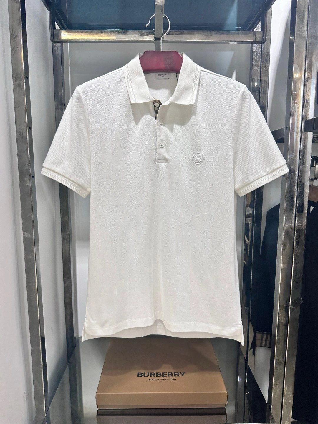 wg.luxury- 2ur25rry embroidery cotton POLO 5Colour item:E-F409C0929-5